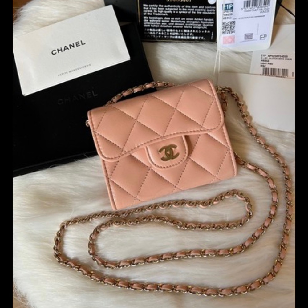 Chanel Crossbody Mini Wallet on Chain - New with tags, box and card